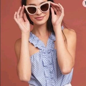 Waverly Grey Berlin polka dot blouse